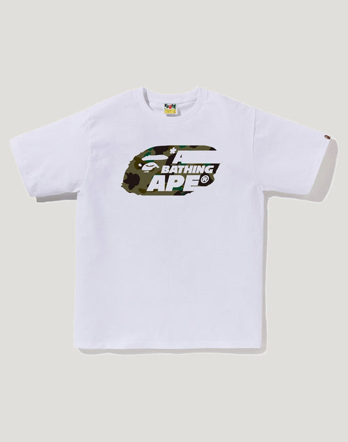 1ST CAMO MOVING APE HEAD TEE MENS