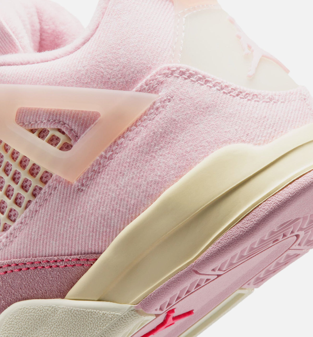 Air Jordan 4 Retro 'Pink Pearl and Iced Carmine' Preschool - Pearl Pink/Iced Carmine/Coconut Milk