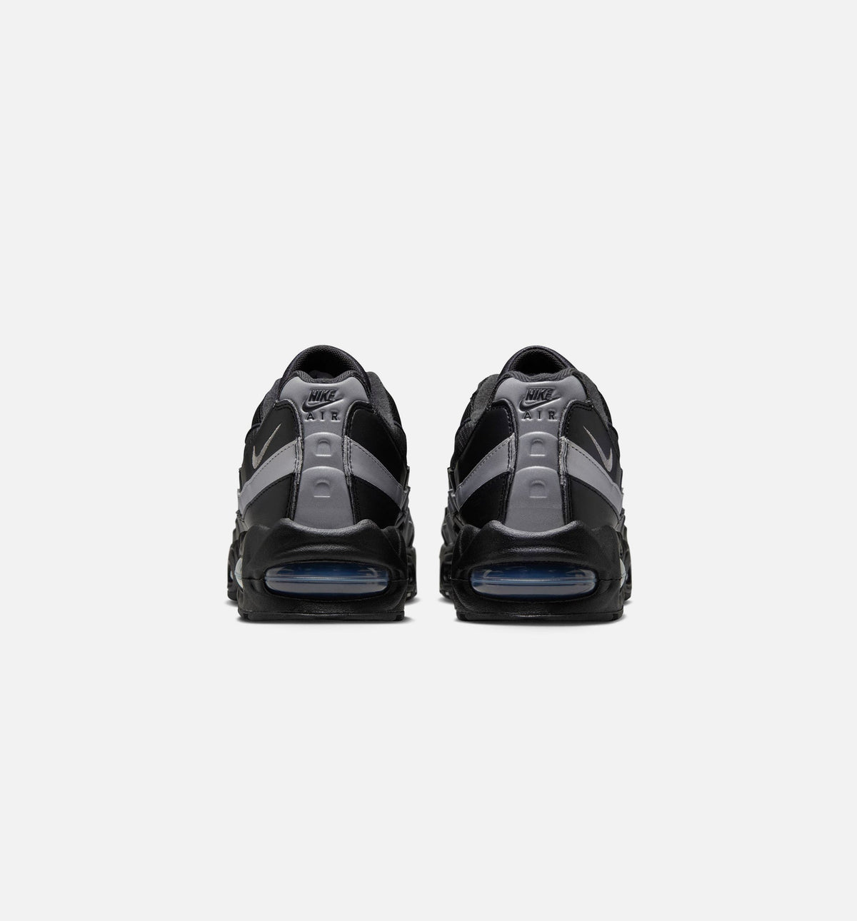 Air Max 95 Big Bubble OG "Reflective Accents" Men's Lifestyle Shoes - Black / White / Metallic Silver