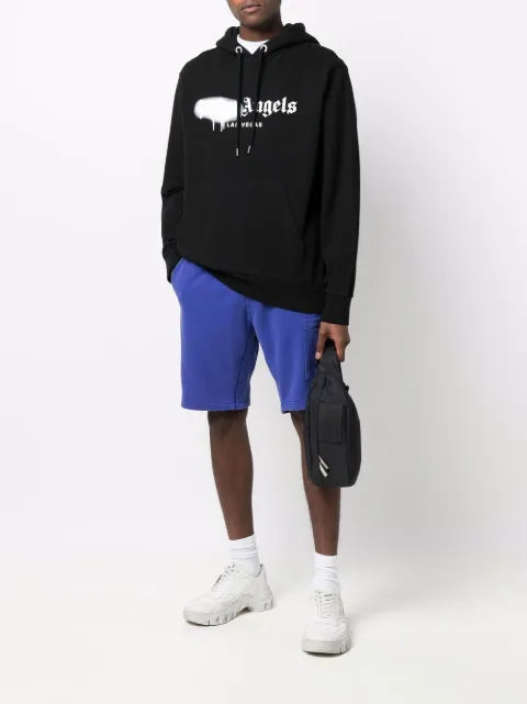 Palm Angels Las Vegas sprayed-logo hoodie