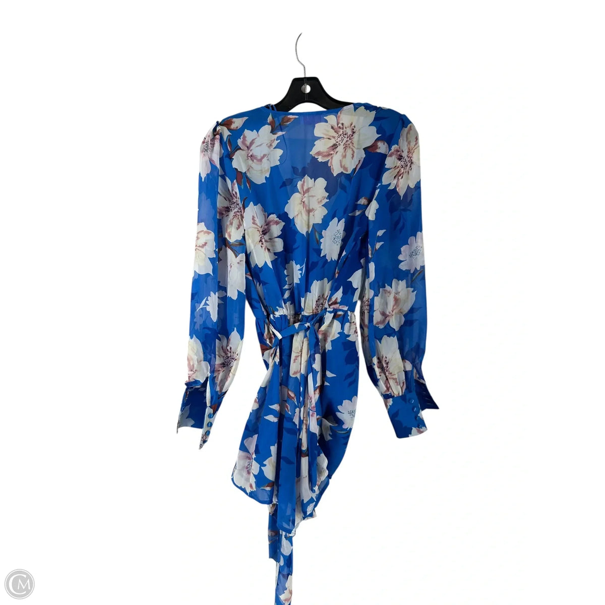 Dress Casual Short By Pink Lily In Blue, Size: S