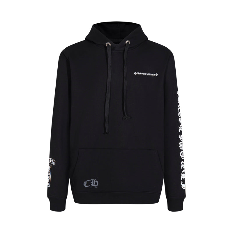 Chrome Hearts  Matty Boy Shoulder Logo Hoodie 7033