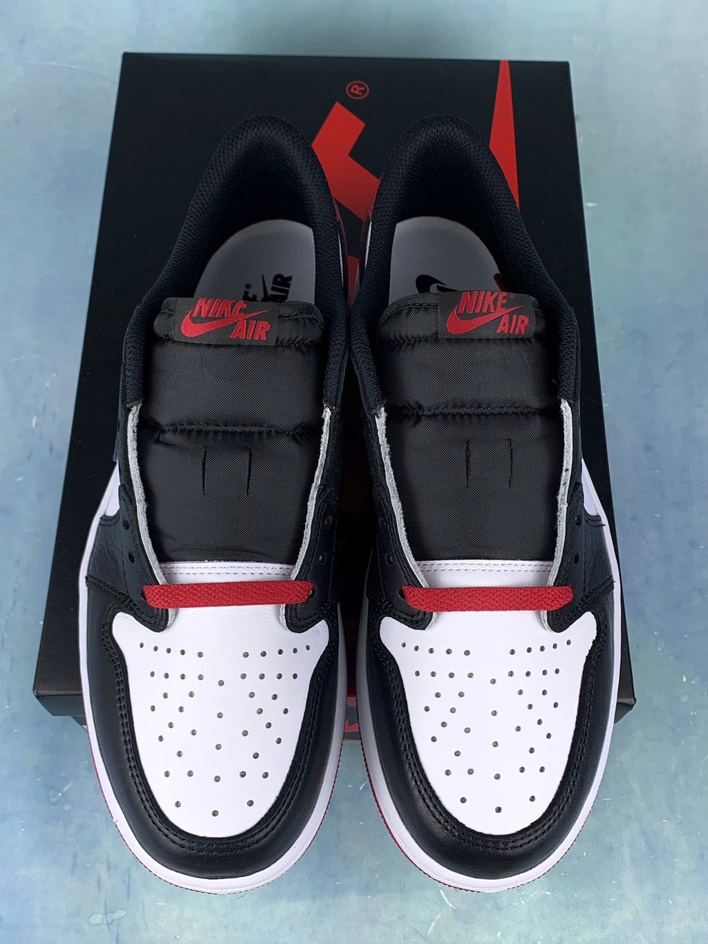 Air Jordan 1 Low Black Toe Unisex Sneakers CZ0790-106