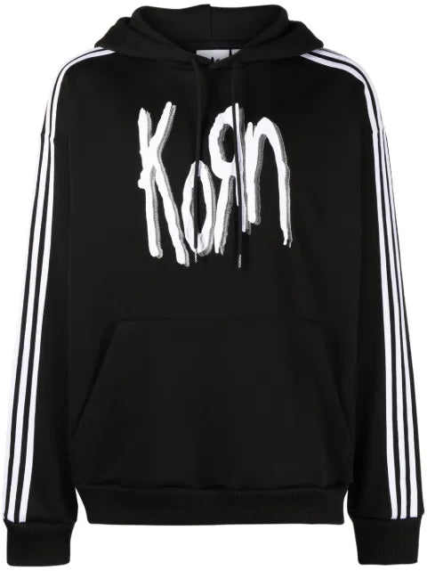 adidas x Korn embroidered hoodie