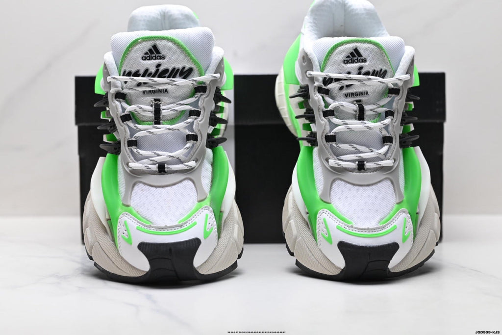 Adidas Unisex Dad Sneakers - 3 Colorways incl. White/Orange & White/Green