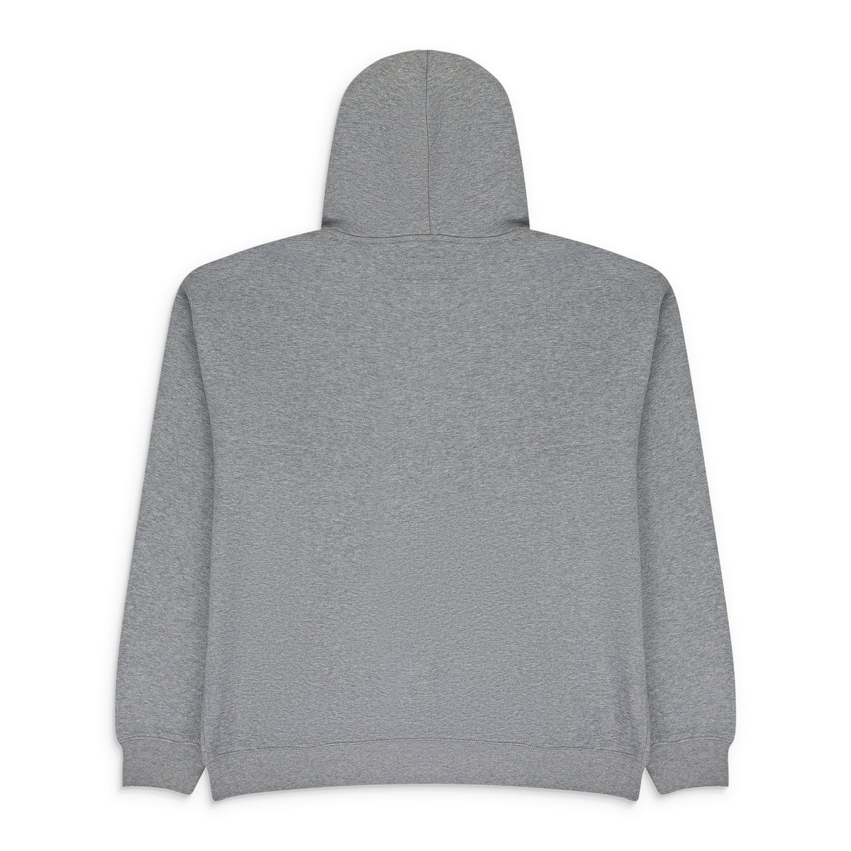 HEATHER GREY ZIP UP ESSENTIAL HOODIE