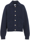 Barrie chunky-knit cashmere cardigan
