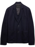 Prada single-breasted wool jacket