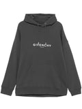 Givenchy archetype slim fit hoodie in fleece