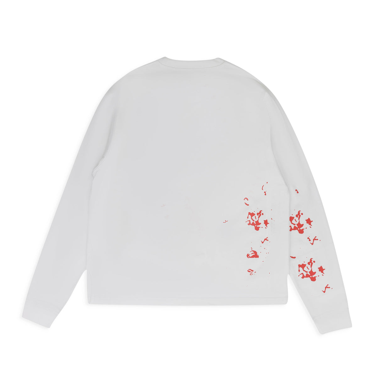 White Web Monitor LS T-Shirt