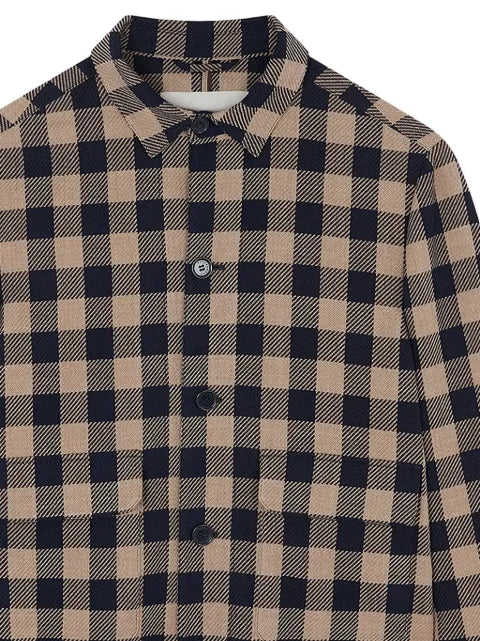 Paul & Shark check-pattern blouson