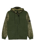 C.P. Company panelled hooded jacket
