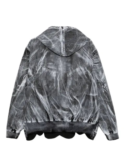 JUNTAE KIM painted petal hoodie