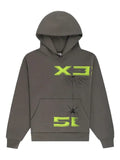 SP5DER spider-web-print hoodie