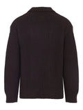 Carhartt WIP ribbed zip-up cardigan