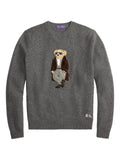 Ralph Lauren Purple Label polo-bear cashmere sweater