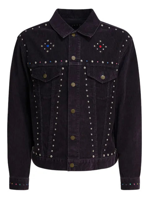 Needles studded embroidered jacket