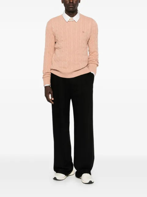 Valentino Garavani VLogo Signature cable-knit