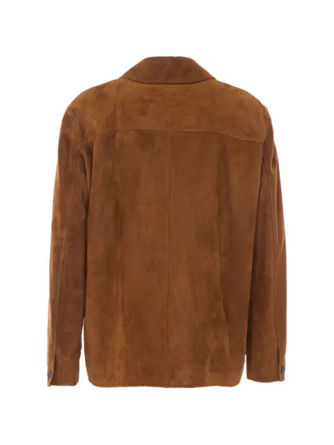 Saint Laurent button-fastening shirt jacket