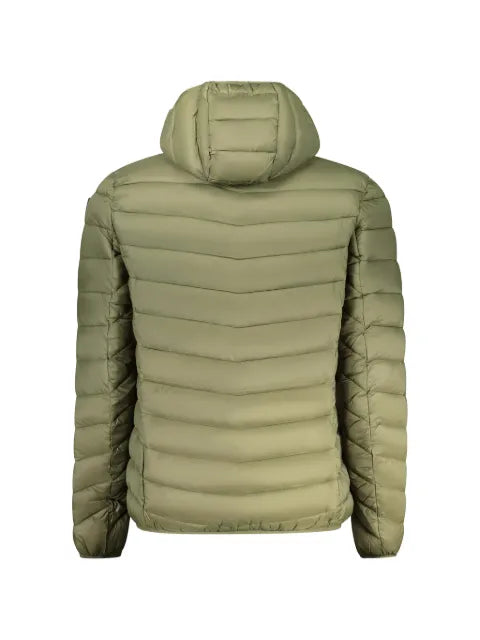 MARINA YATCHING quilted zip-up hooded jacket