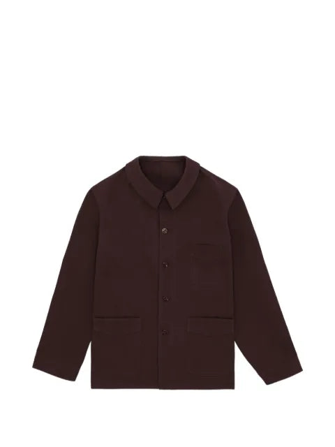 Fortela Boulevard patch-pocket shirt jacket