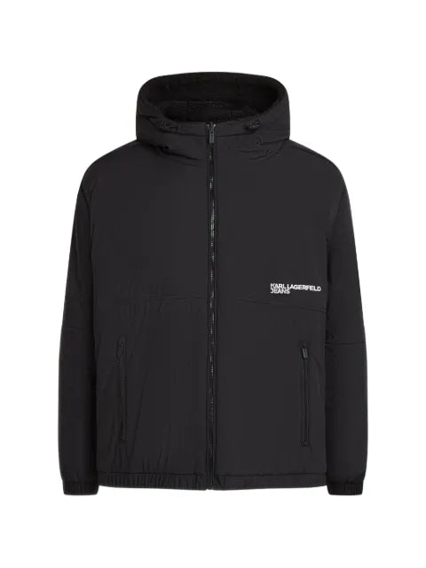 Karl Lagerfeld Jeans reversible logo jacket