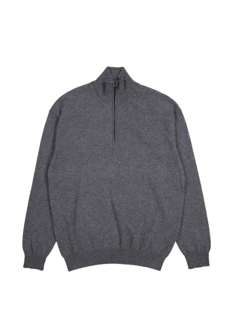 Lisa Yang quarter-zip knitted sweater