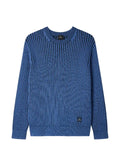 PS Paul Smith ribbed-knit logo-patch sweater