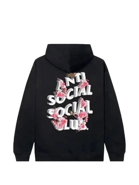 Anti Social Social Club 4k Kkoch floral-print hoodie