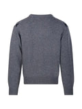 DUNST argyle-pattern sweater