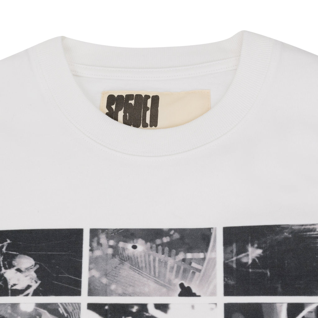 White Web Monitor LS T-Shirt