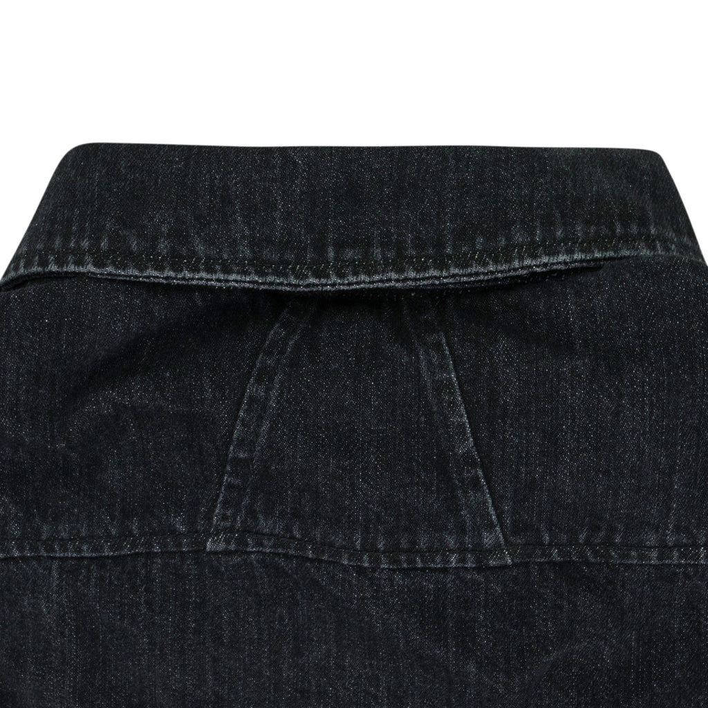 Black Denim Overshirt