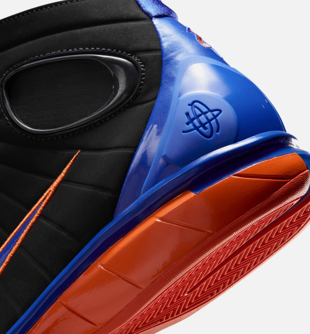 Air Zoom Huarache 2K4 Penny Hardaway - Men's Basketball Shoe (Black/Varsity Royal/Safety Orange)