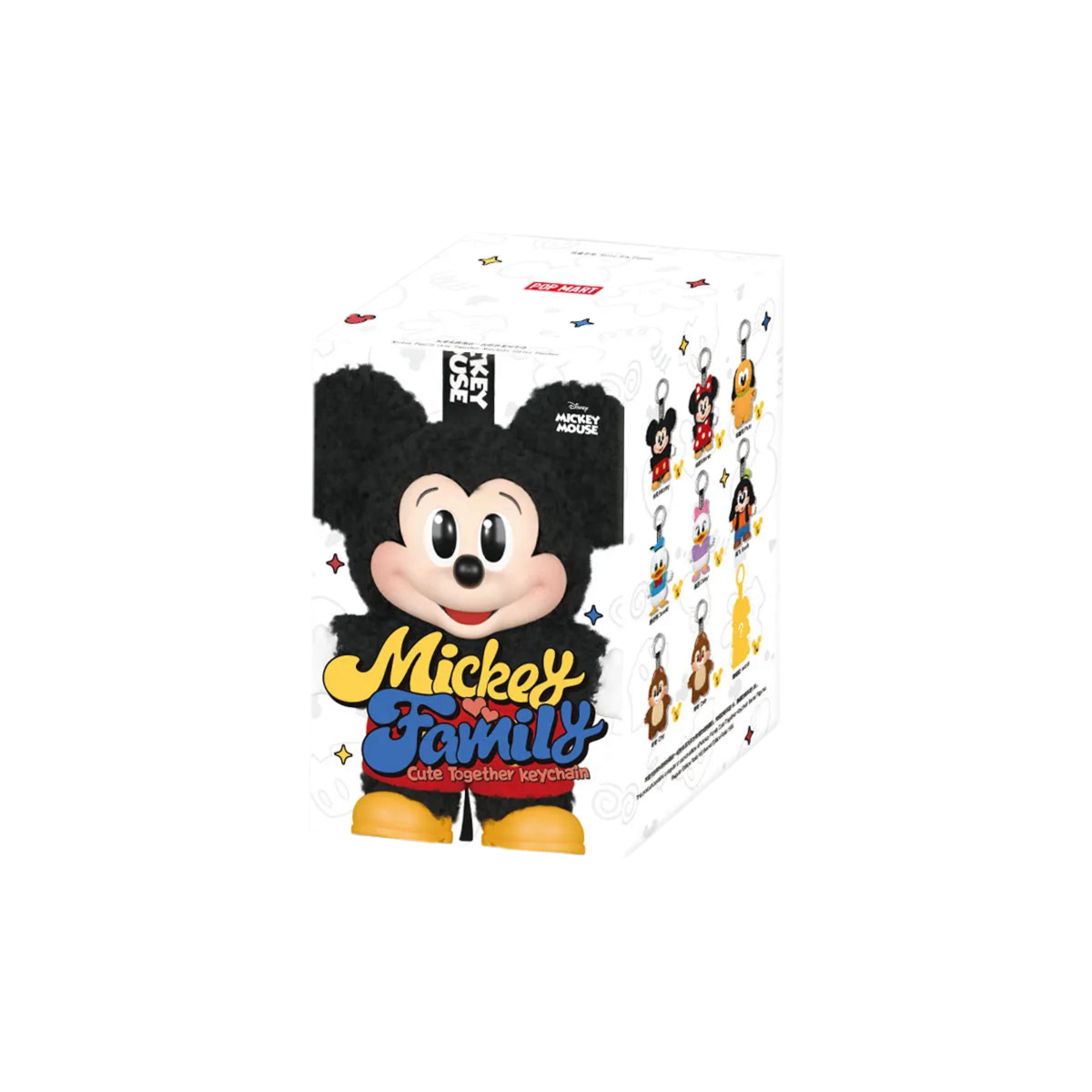 Mickey Family Cute Together Keychain Series Figures (single box)