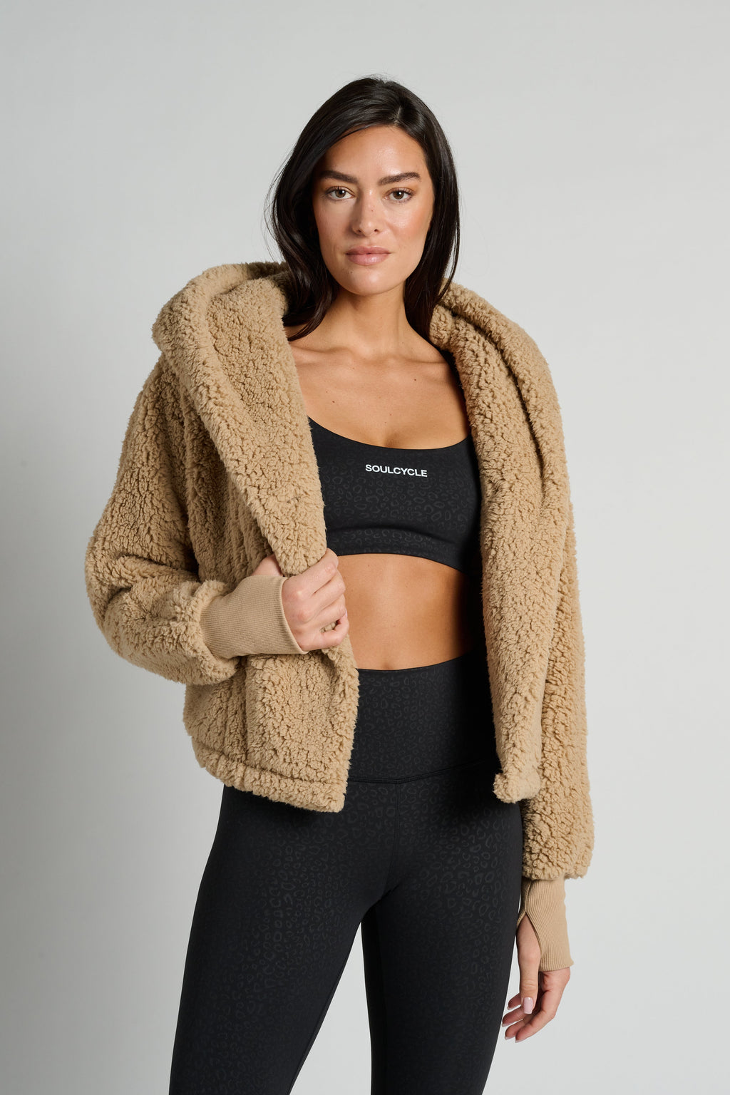 Cropped Teddy Lounger