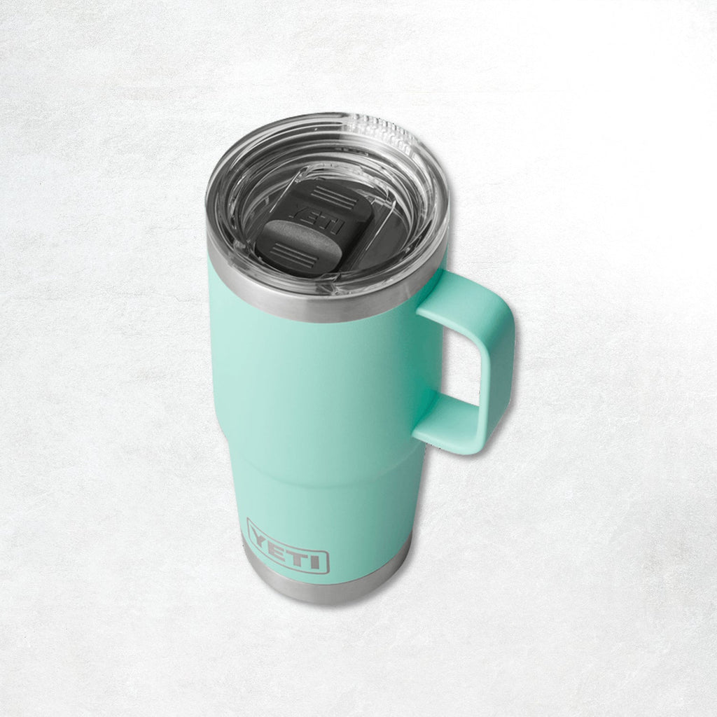 Yeti Rambler 20 Oz Travel Mug: Seafoam