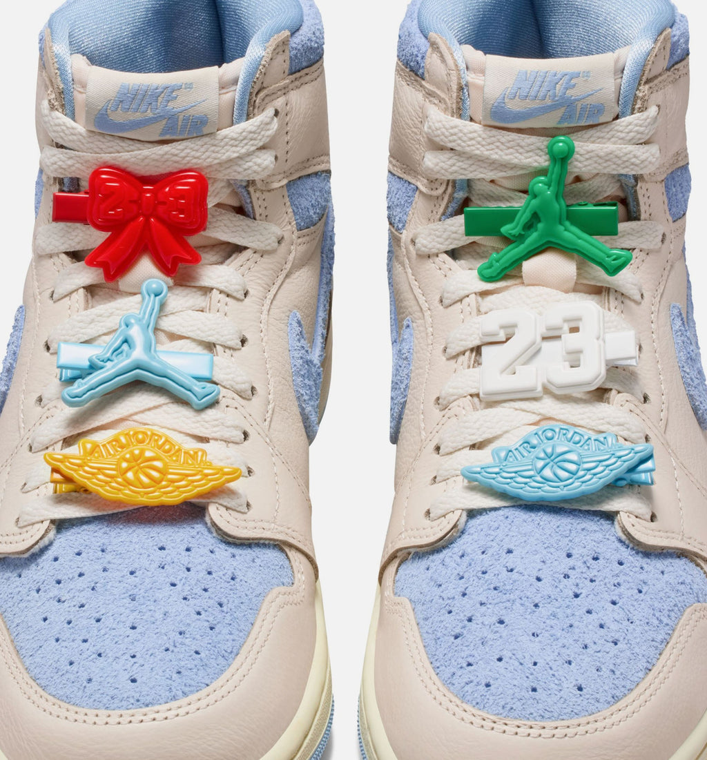 Air Jordan 1 Retro High OG Psychic Blue Women's Lifestyle Shoes - Pale Ivory/Psychic Blue/Coconut Milk