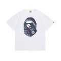 BAPE Tie-Dye Front and Back Graphic Short-Sleeve T-Shirt