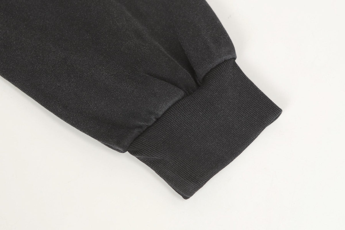 Godspeed Washed Black Rock Graphic Long-Sleeve T-Shirt