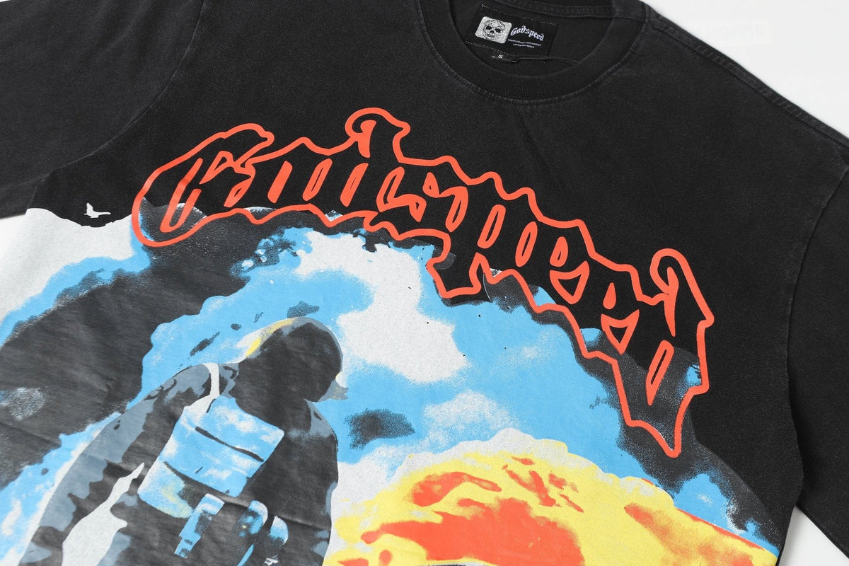 Godspeed Out Of Many One Graphic T-Shirt