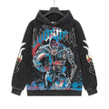Godspeed Acid-Wash Graphic Pullover Hoodie
