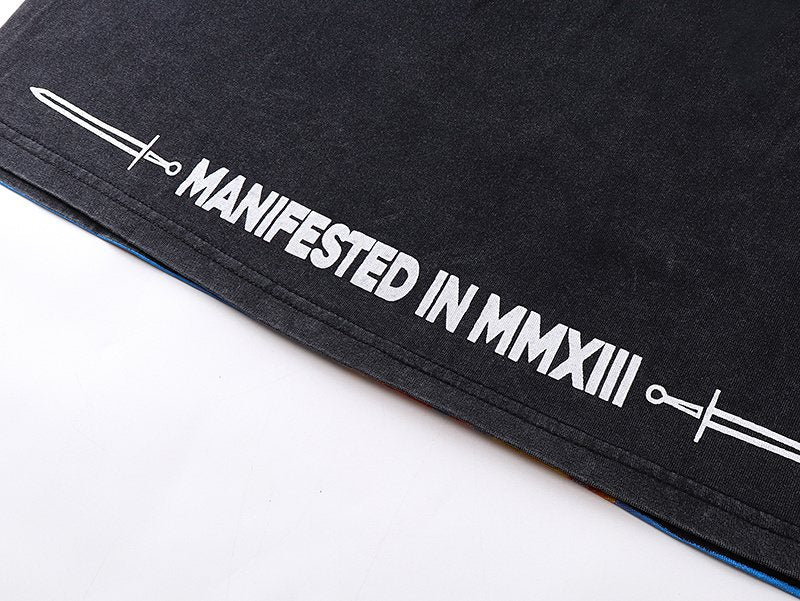 Godspeed Statue Graphic Washed T-Shirt