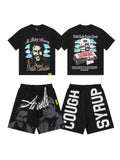 THAT'S A AWFUL LOT OF COUGH SYRUP Pablo Escobar Graphic Short-Sleeve Set