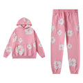 Denim Tears Pink Hoodie & Sweatpants Set