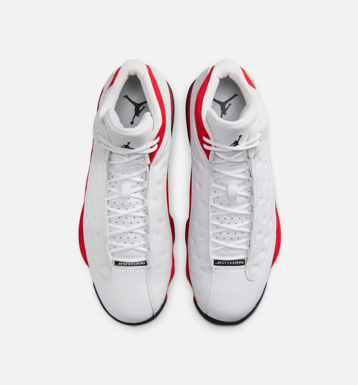 Air Jordan 13 Retro White & University Red Men's Lifestyle Shoes - White/Black/True Red