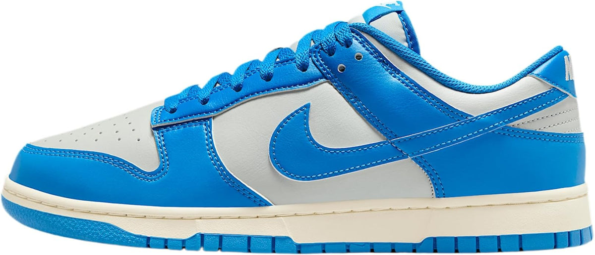 Men's Nike Dunk Low Retro Light Silver/LT Photo Blue (HF5441 002)