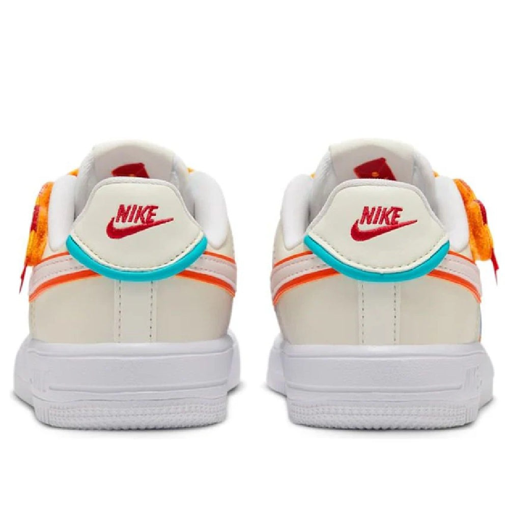 Little Kid's Nike Force 1 Low Easyon LV8 1 Sail/Sail-White (HV6004 111)