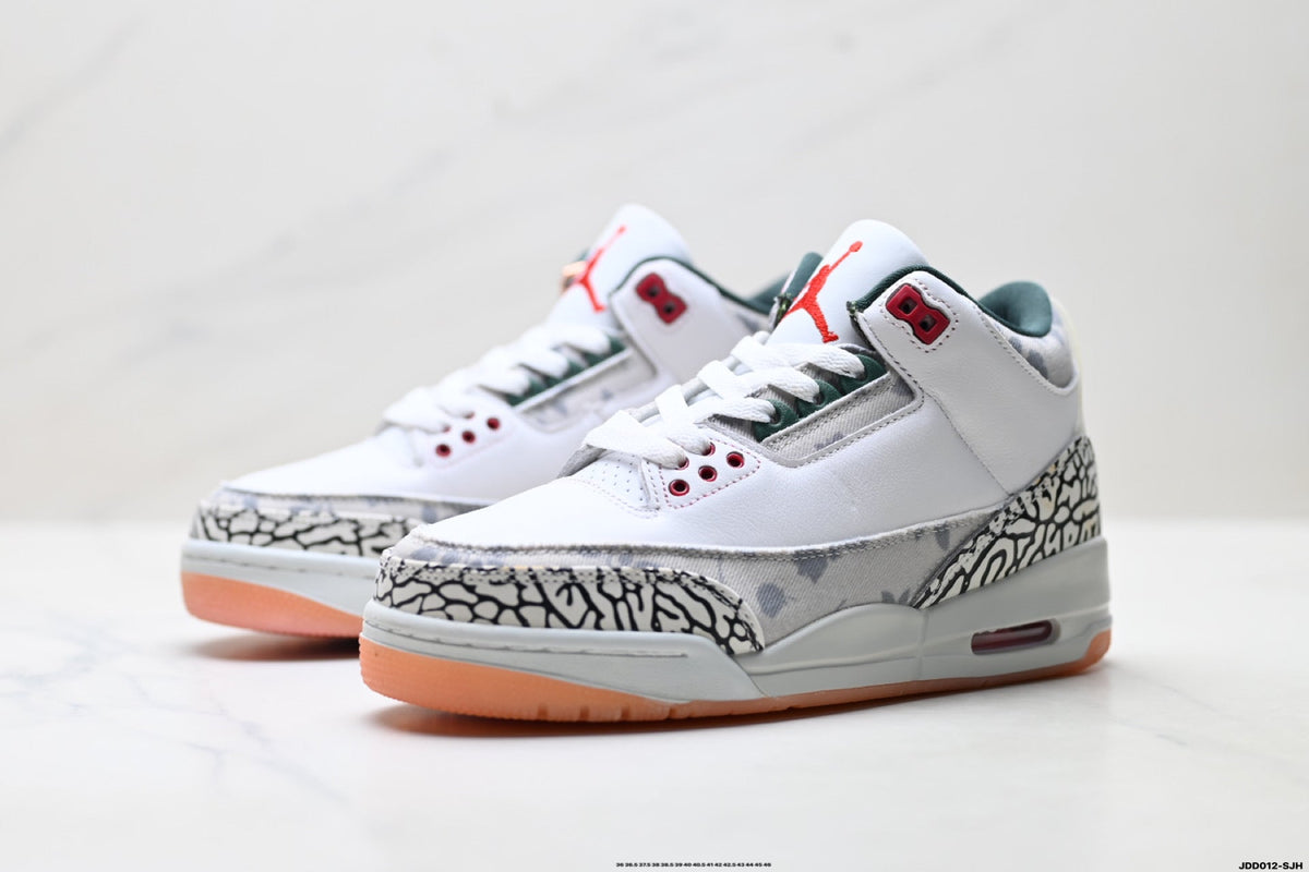 Jordan Legacy 312 Low White Cement Grey Gum Sneakers