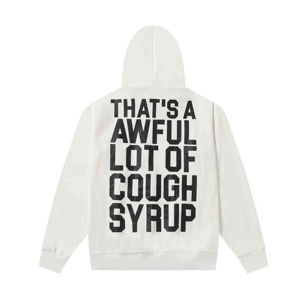 THAT'S A AWFUL LOT OF COUGH SYRUP Angel Tears Graphic Hoodie