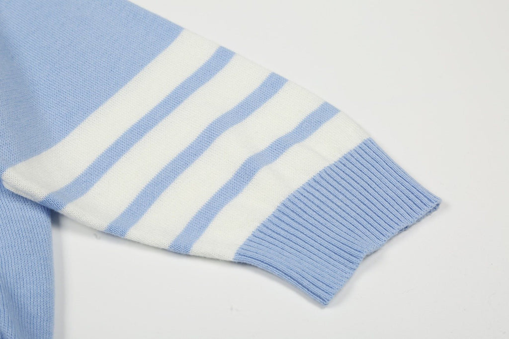 Thom Browne Dog Motif Knit Polo Shirt